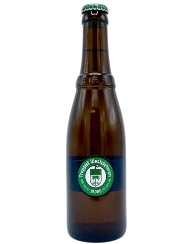 botella 33cl de cerveza de marca WESTVLETEREN - BLOND 6, estilo Belgian Blond Ale