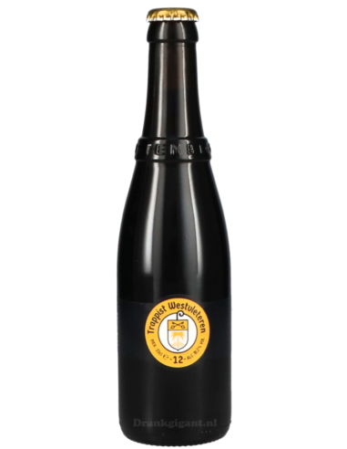 botella 33cl de cerveza de marca WESTVLETEREN - 12, estilo Belgian Quadruple