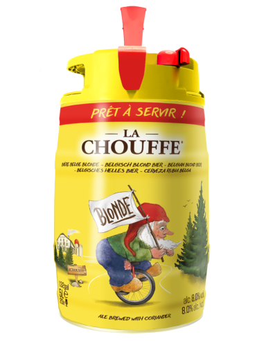 CHOUFFE - PARTY WITH FRIENDS - Belgian Strong Pale Ale 5L