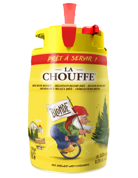 CHOUFFE - PARTY WITH FRIENDS - Belgian Strong Pale Ale 5L