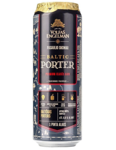 VOLFAS ENGELMAN - BALTIC PORTER - Baltic Porter Lata 57cl - Buscador de Cervezas - Brewhouse