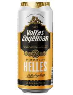 VOLFAS ENGELMAN - HELLES - Helles Lata 50cl - Buscador de Cervezas - Brewhouse