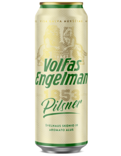 VOLFAS ENGELMAN - PILSNER - German Lager Lata 57cl - Buscador de Cervezas - Brewhouse