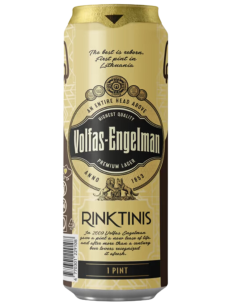 VOLFAS ENGELMAN - RINKTINIS - Pale Lager Lata 57cl - Buscador de Cervezas - Brewhouse