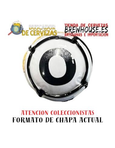 chapa de botella color blanco