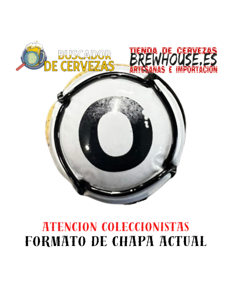 chapa de botella color blanco