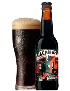 botella 33cl de cerveza de marca LA PIRATA - BLACK BLOCK, estilo Imperial Stout 2