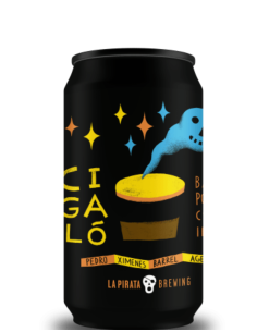 LA PIRATA - CIGALÓ - Baltic Porter Coffee Infused Lata 33cl - Buscador de Cervezas - Brewhouse