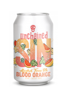 LA PIRATA - UNCHAINED SIN (BLOOD ORANGE) - Alcohol Free IPA Lata 33cl - Buscador de Cervezas - Brewhouse