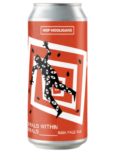 HOP HOOLIGANS - SPIRALS WITHIN - New England IPA 50cl - Buscador de Cervezas - Brewhouse