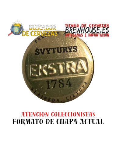 distintivo de garrafa dourado com desenho da marca