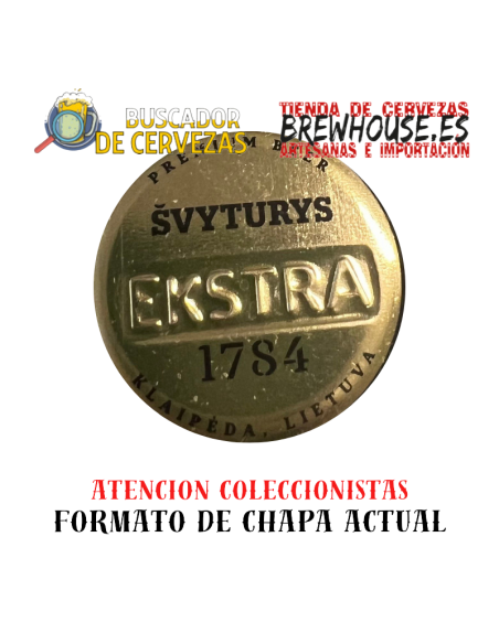 distintivo de garrafa dourado com desenho da marca