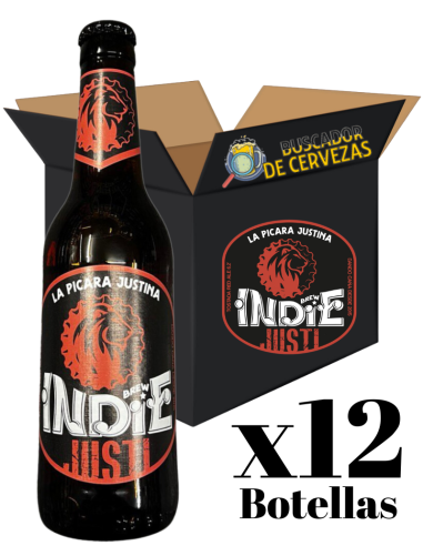 BREW INDIE - PICARA JUSTI -Red Ale 12x33cl