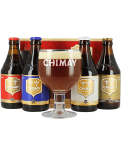 CHIMAY - DISCOVER PACK 4x33cl + 1 Copa Caliz - Buscador de Cervezas - Brewhouse