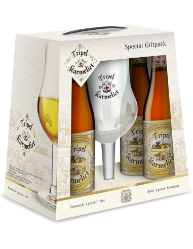 TRIPEL KARMELIET - PACK 4x33cl + Copa Snifter