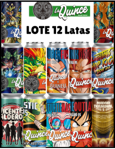 LOTE - CERVEZAS LA QUINCE ESPECIAL - 12 Latas x 44cl - Buscador de Cervezas - Brewhouse