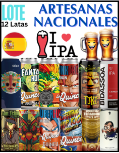 LOTE - IPA´S NACIONALES - Según Stock 12 Latas - 44cl - Buscador de Cervezas - Brewhouse