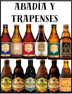 LOTE - ABADÍA Y TRAPENCES Nº1 - Según Stock 12 Botellas x 33cl - Buscador de Cervezas - Brewhouse