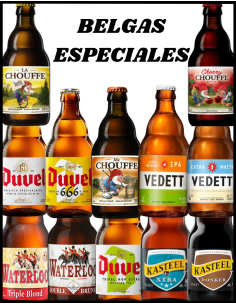 LOTE - BELGAS ESPECIALES Nº 1 - Según Stock 12 Botellas x 33cl - Buscador de Cervezas - Brewhouse