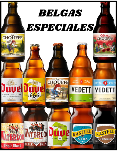 LOTE - BELGAS ESPECIALES Nº 1 - Según Stock 12 Botellas x 33cl