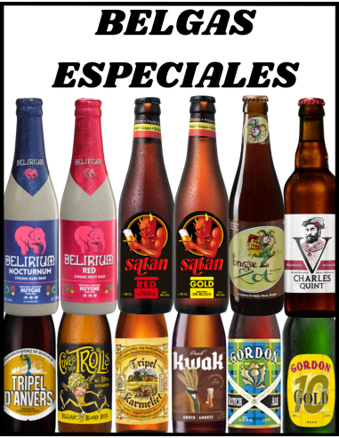 LOTE - BELGAS ESPECIALES Nº 2 - Según Stock 12 Botellas x 33cl