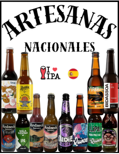 LOTE - IPA´S NACIONALES - Según Stock 12 botellas - 33cl - Buscador de Cervezas - Brewhouse