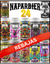 LOT - BEERS NAPARBIER SPECIAL - 24 x 44cl cans