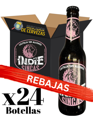 BREW INDIE - CASTILLA SIN - Non-Alcoholic Toast 24x33cl