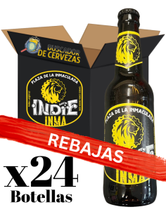 BREW INDIE - INMACULADA - Lager 24x33cl - Buscador de Cervezas - Brewhouse