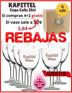 KAPITTEL - Copa Caliz - 6 Unidades 25cl - Buscador de Cervezas - Brewhouse