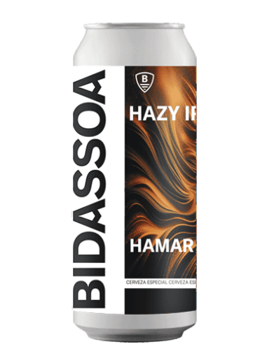 BIDASSOA - HAMAR - HAZY IPA 44cl can