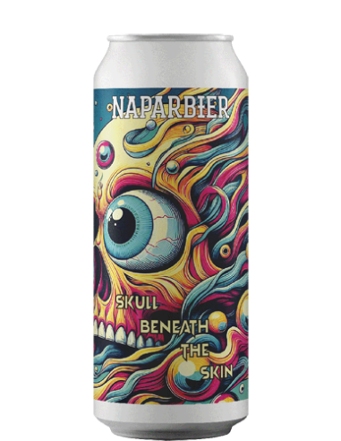 NAPARBIER - SKULL BENEATH THE SKIN - Hazy IPA 44cl can