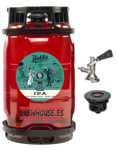 YAKKA - TIPO IPA - Indian Pale Ale 30L Tipo A Dolium Keg - Buscador de Cervezas - Brewhouse