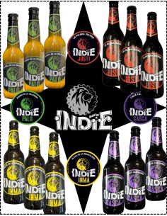 LOTE - BREW INDIE - 12 Unidades 33cl - Buscador de Cervezas - Brewhouse