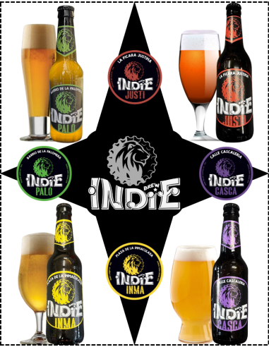 BREW INDIE LOTE - - 24 Unidades 33cl