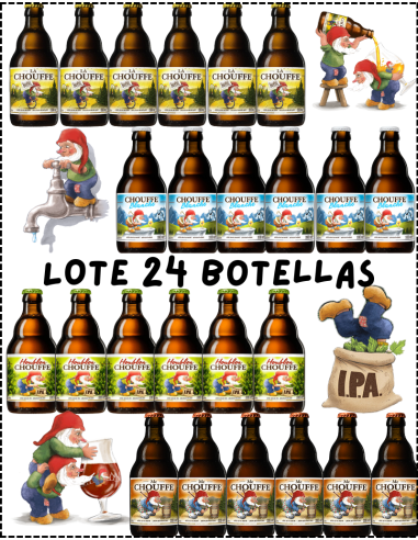 LOT - CHOUFFE - 24x33CL