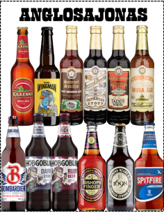 LOTE - ANGLOSAJONAS - Según Stock 12 Botellas - Buscador de Cervezas - Brewhouse