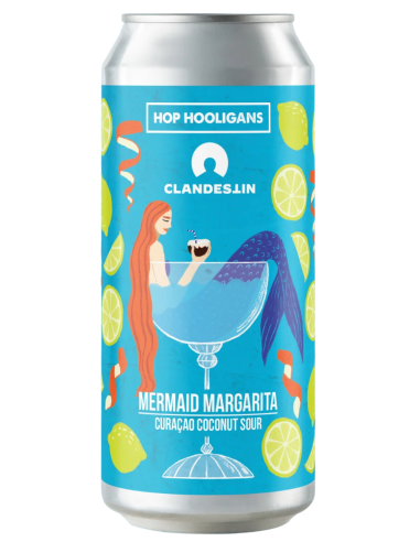 HOP HOOLIGANS - MERMAID MARGARITA - Fruit Sour 50cl