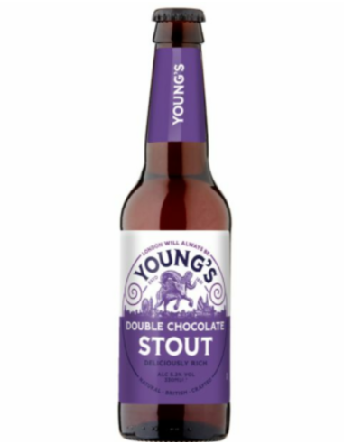 YOUNG'S - DOUBLE CHOCOLATE STOUT - Cerveja Stout Dupla de Chocolate 50cl