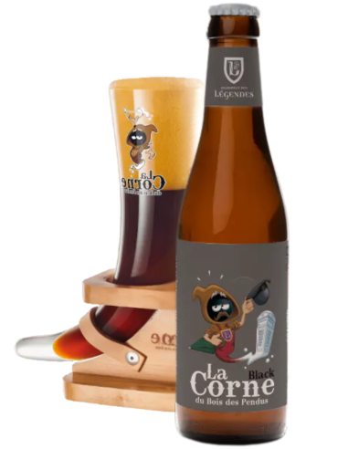 LA CORNE - BLACK - Belgia Strong Dark Ale 33cl