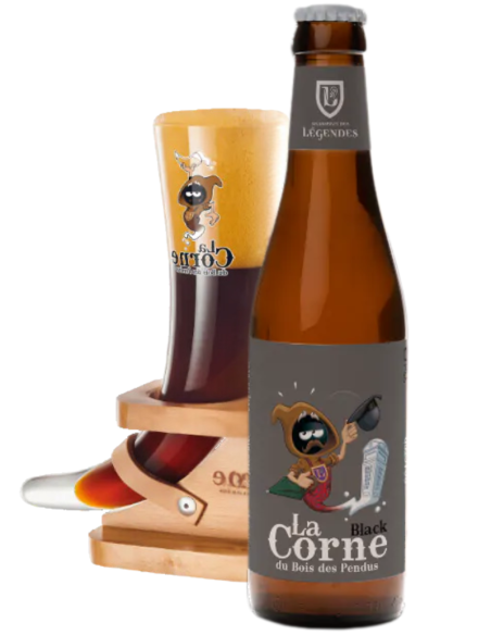 LA CORNE - BLACK - Belgia Strong Dark Ale 33cl