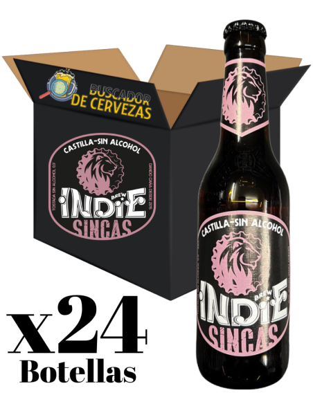 BREW INDIE - CASTILLA SIN - Tostada Sin Alcohol 24x33cl