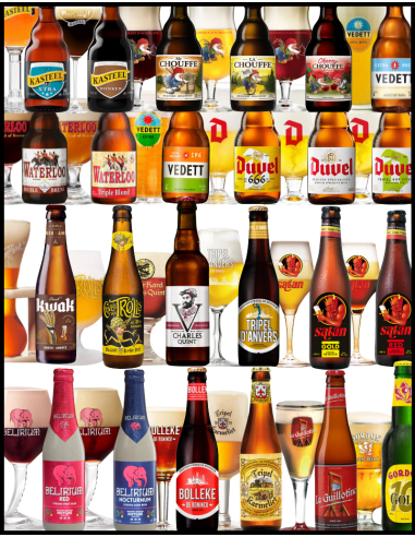 LOTE - BELGAS ESPECIALES Nº 1+Nº 2 - Según Stock 24 Botellas x 33cl