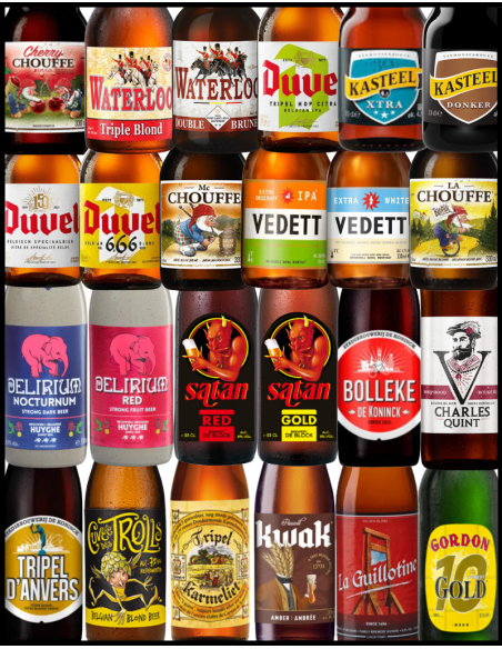 LOTE - BELGAS ESPECIALES Nº 1+Nº 2 - Según Stock 24 Botellas x 33cl