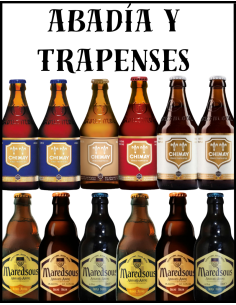 LOTE - ABADÍA Y TRAPENSES Nº1 - Según Stock 12 Botellas x 33cl