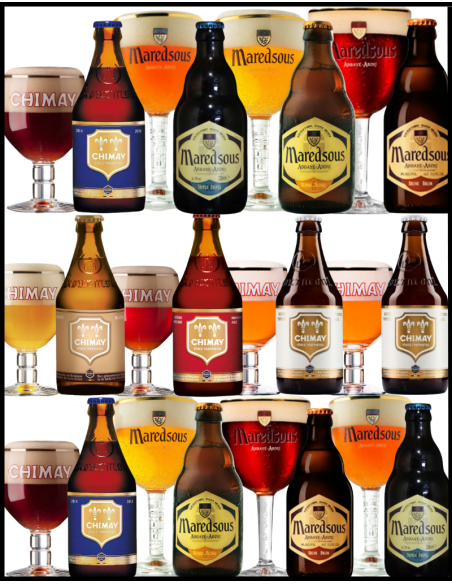 LOTE - ABADÍA Y TRAPENSES Nº1 - Según Stock 12 Botellas x 33cl