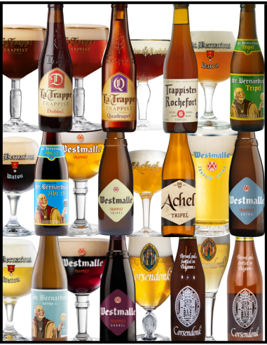 LOTE - ABADÍA Y TRAPENSES Nº2 - Según Stock 12 Botellas x 33cl