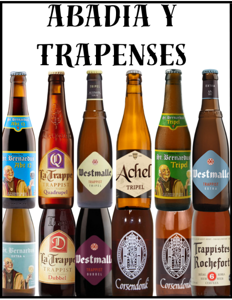 LOTE - ABADÍA Y TRAPENSES Nº2 - Según Stock 12 Botellas x 33cl