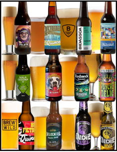 LOTE - RUBIAS  ARTESANAS - Según Stock 12 Botellas 33cl 2