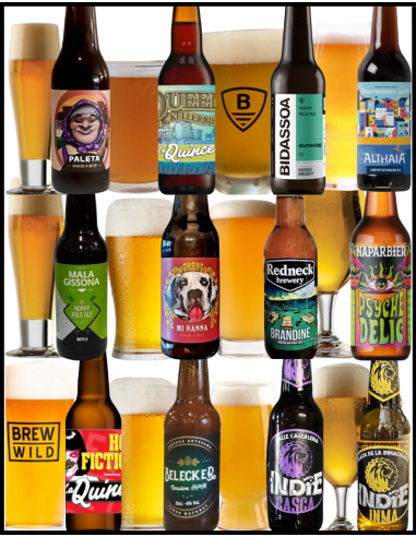 LOTE - RUBIAS  ARTESANAS - Según Stock 12 Botellas 33cl